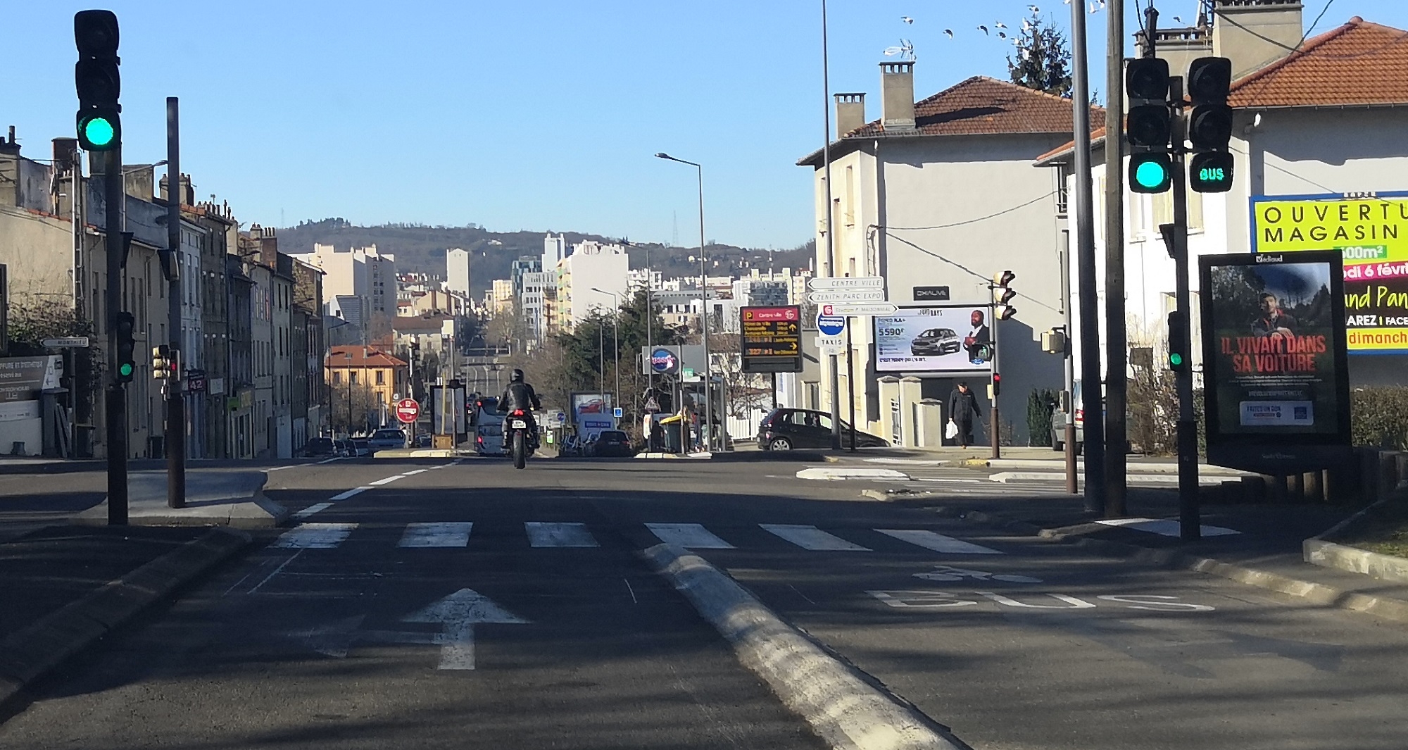 feu réservé aux bus