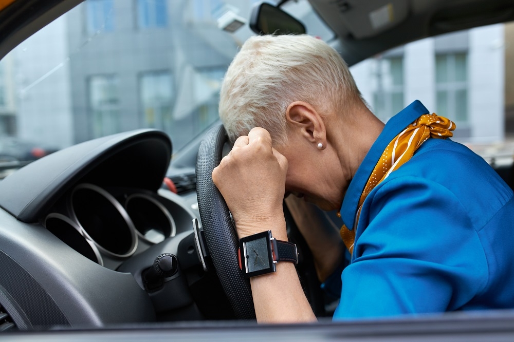 Conducteur après un délit de fuite