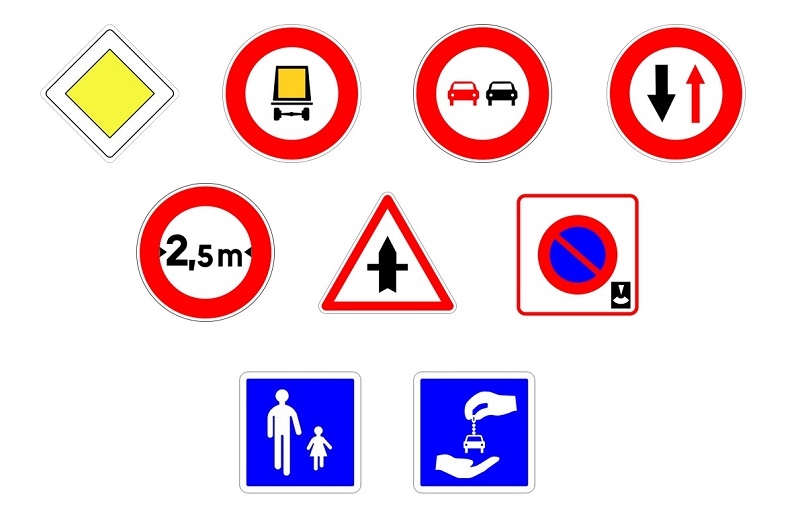 Panneaux du code de la route difficiles à retenir Panneaux du code de la route difficiles à retenir