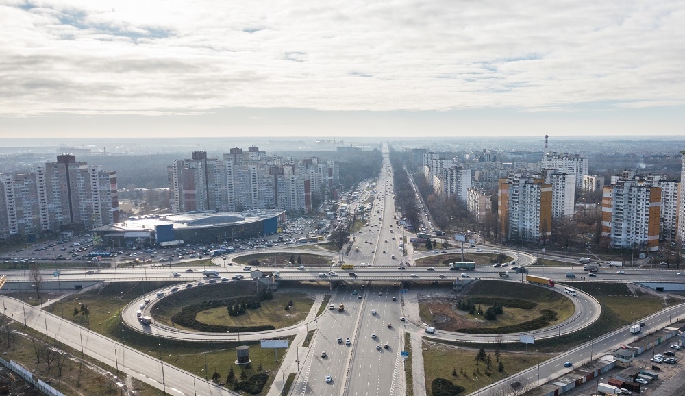 Échangeur d’autoroute en trèfle