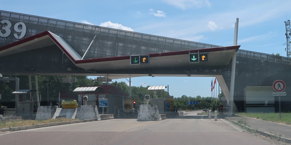 Péage sur autoroute