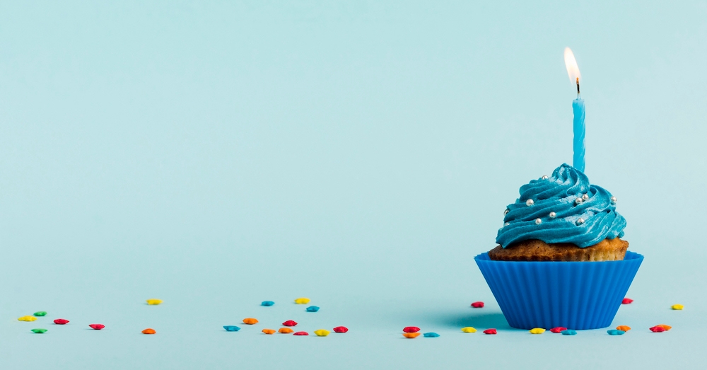 muffin avec bougie