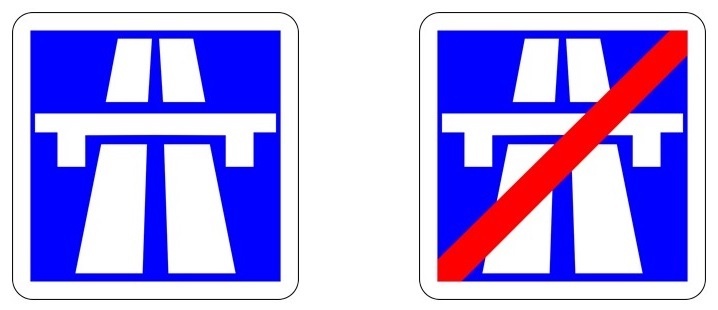 Panneaux d’autoroute