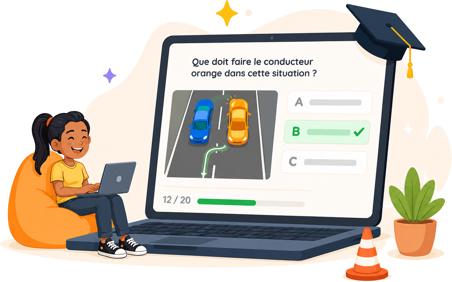 Test entrainement au code de la route