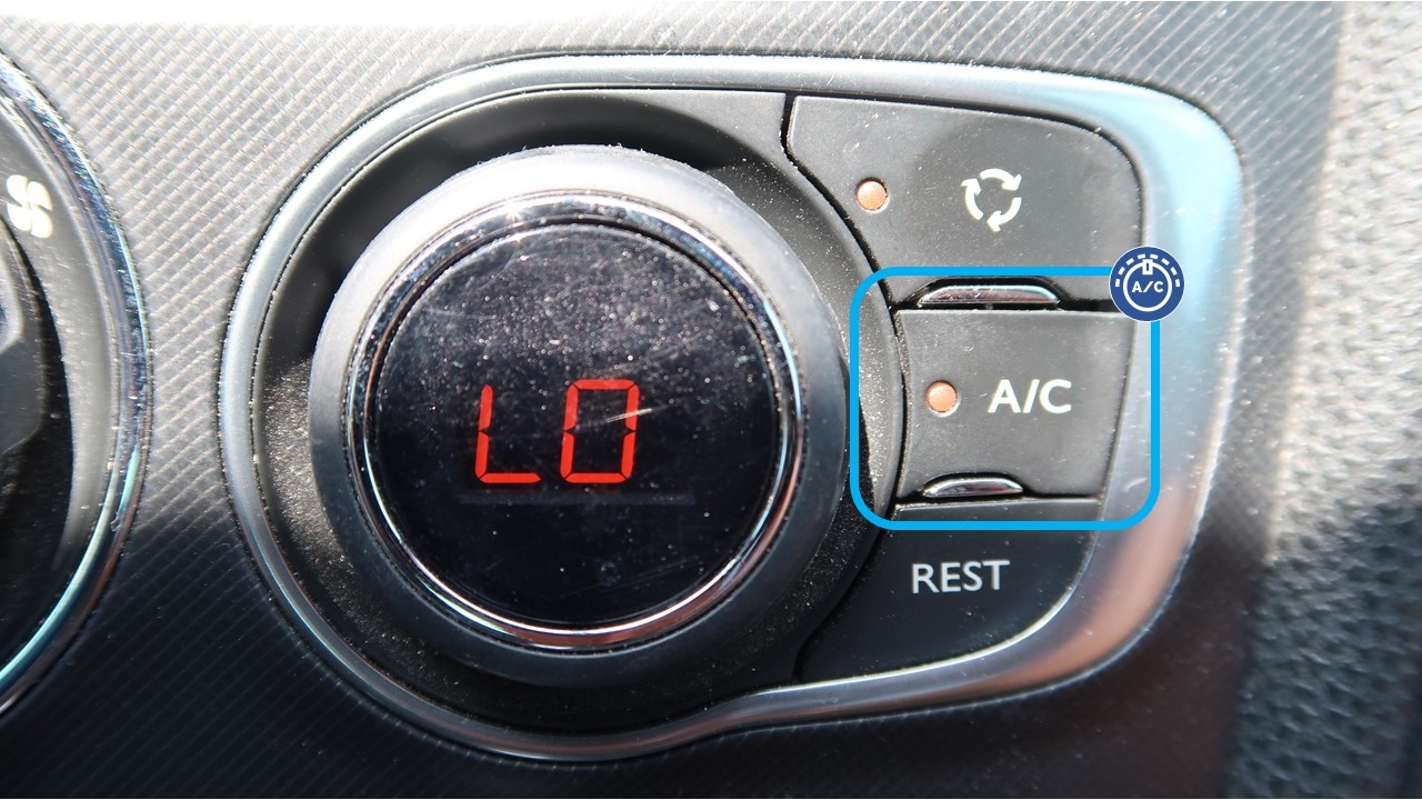 Commande de la climatisation d’une voiture